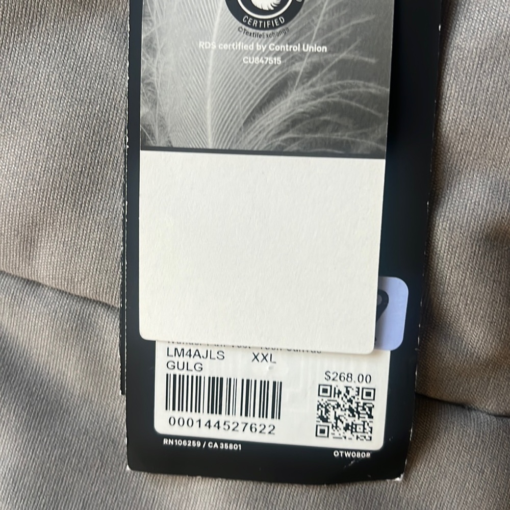 Brand new lulu vest men’s